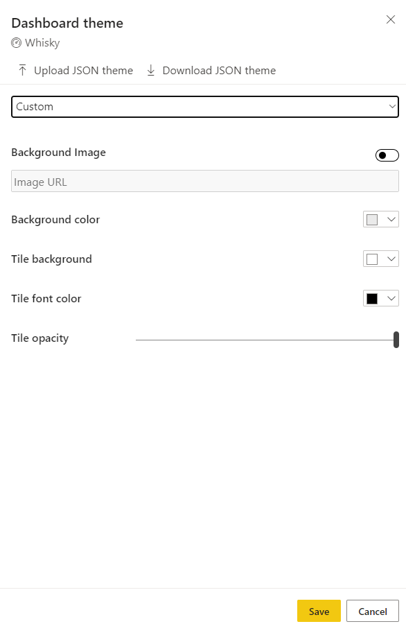 Solved: Re: Update Color, Title, Background on Dashboard - Microsoft ...
