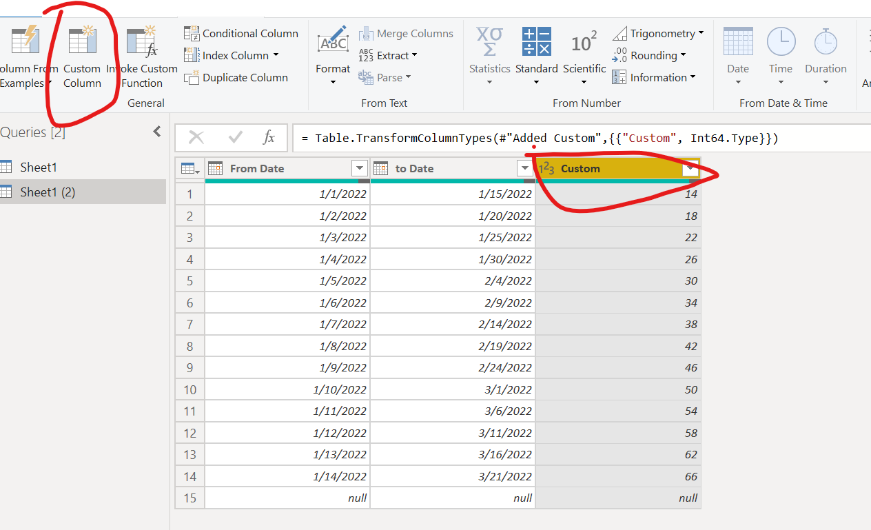 Solved: Calculating the number of days between two dates a ...