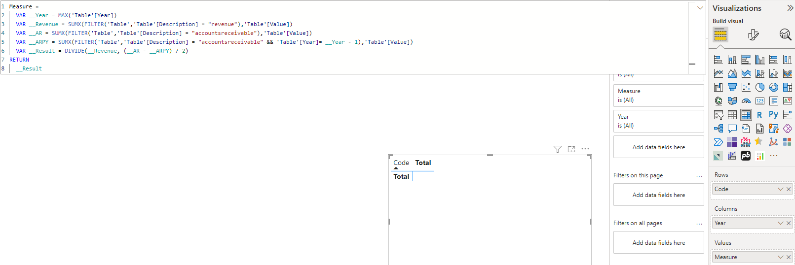 Solved: Help creating dax measure - Microsoft Fabric Community