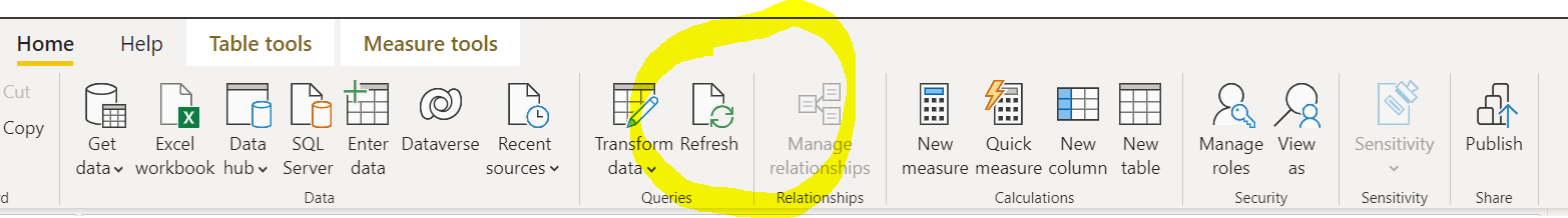 Solved: Load data by refresh - Microsoft Fabric Community