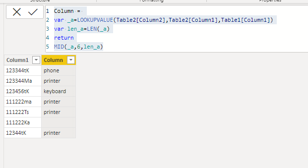 Lookupvalue in different table add data to new col... - Microsoft ...
