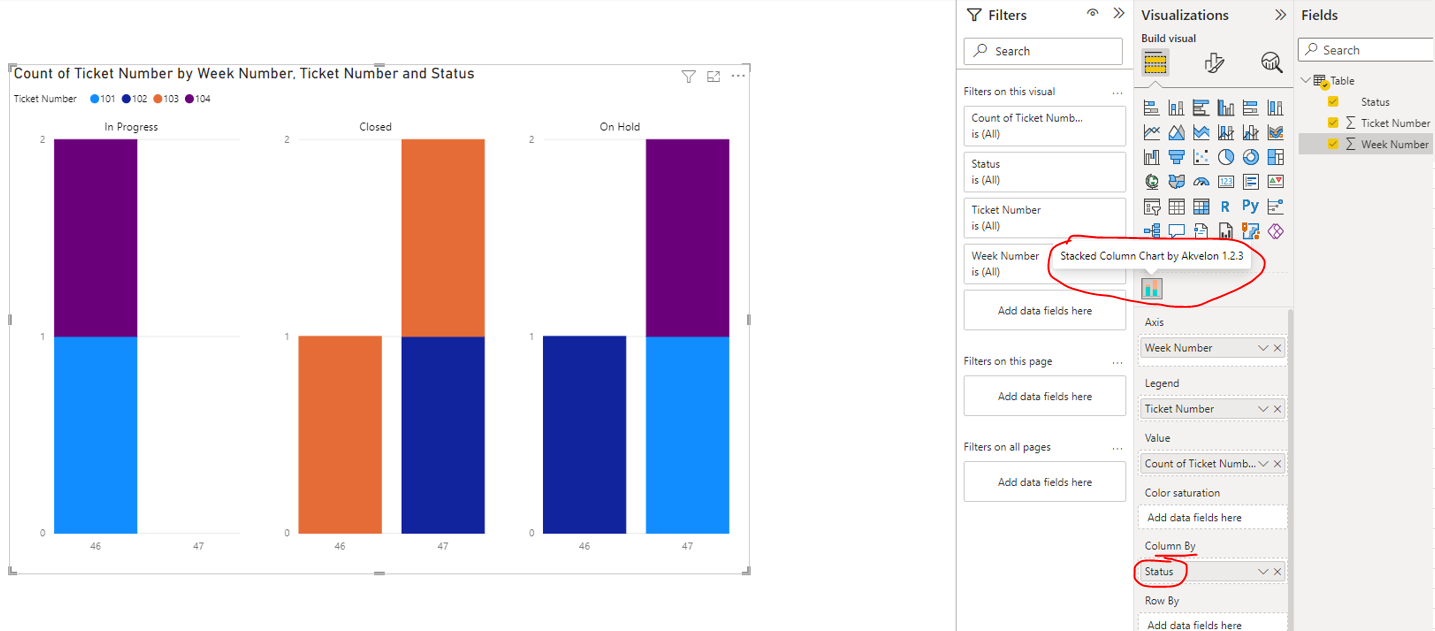Solved: Is there any way to visualize bar chart data as fo ...
