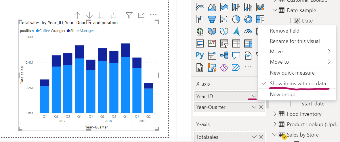 Solved: Date Hierarchy - Hide dates with no values - Microsoft Fabric ...