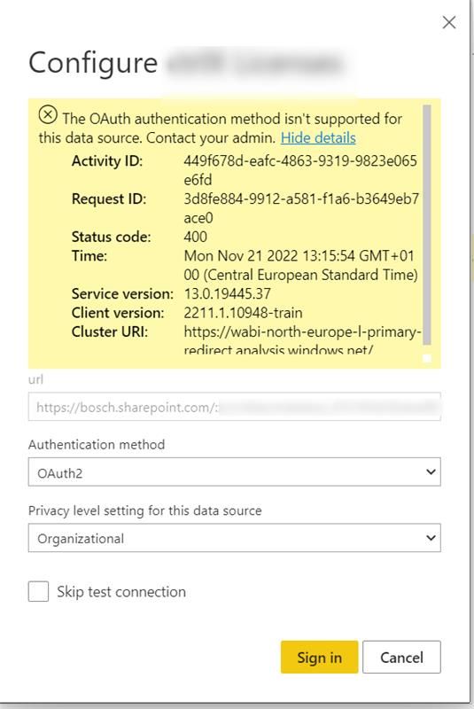 Solved: Data Source Credentials issue - Microsoft Fabric Community
