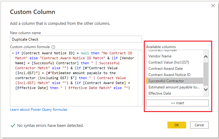 Solved: Check Values from another Table - Microsoft Fabric Community