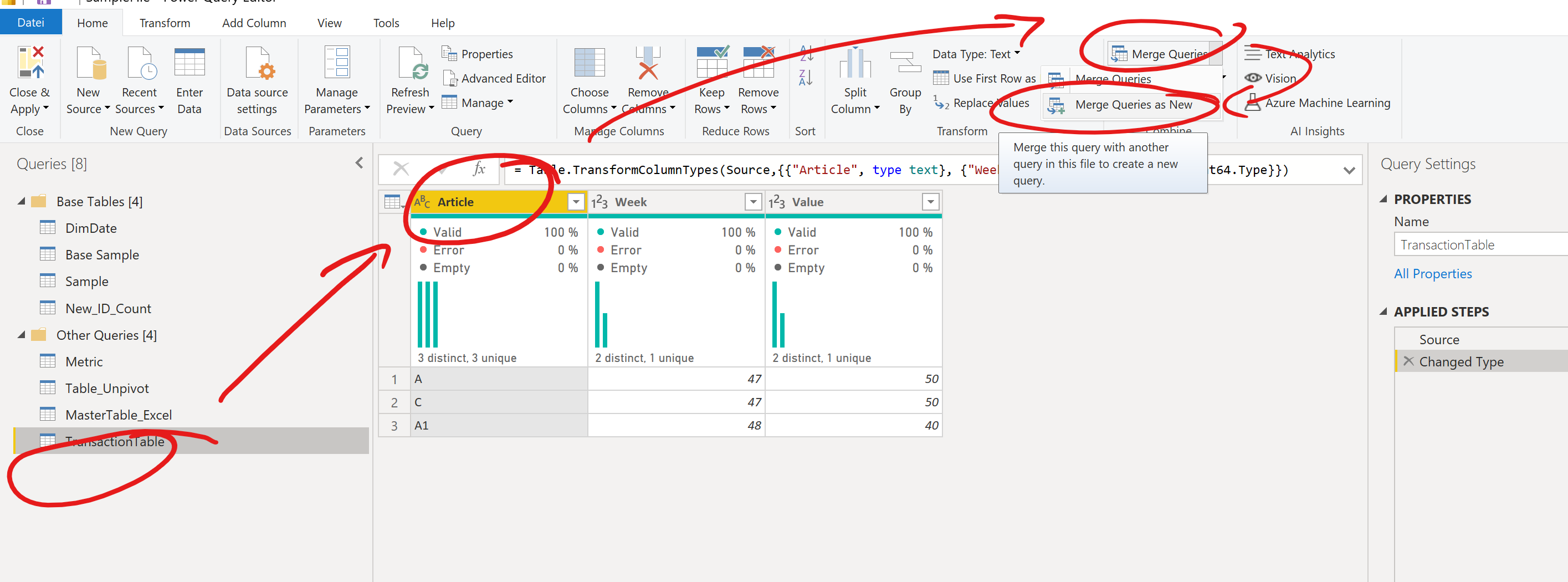 Show missing articles in table - Microsoft Fabric Community
