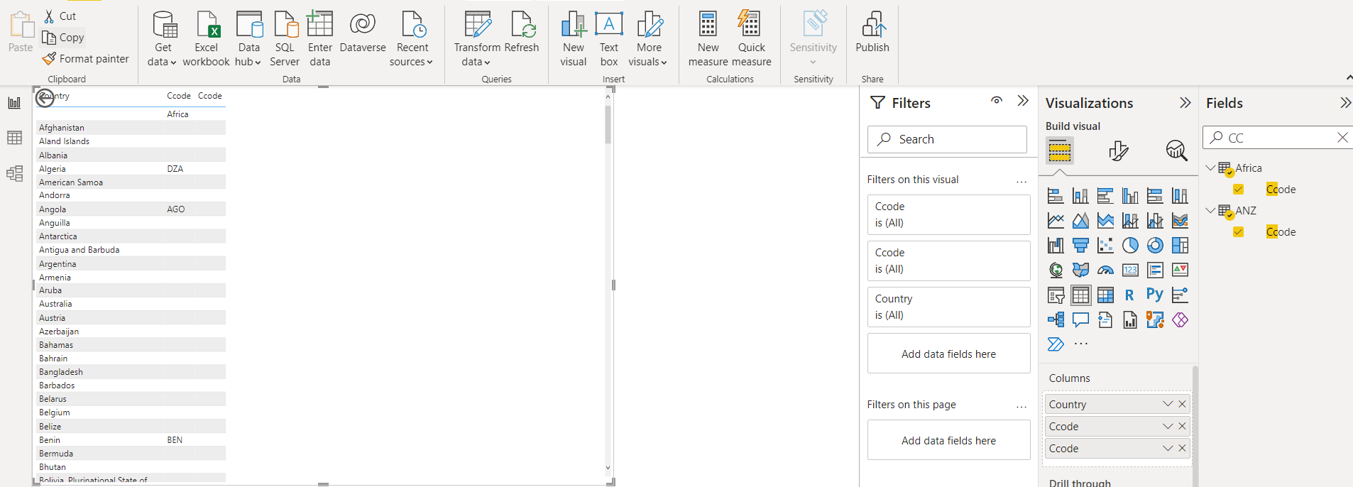 Solved: Information Display in a table - Microsoft Fabric Community