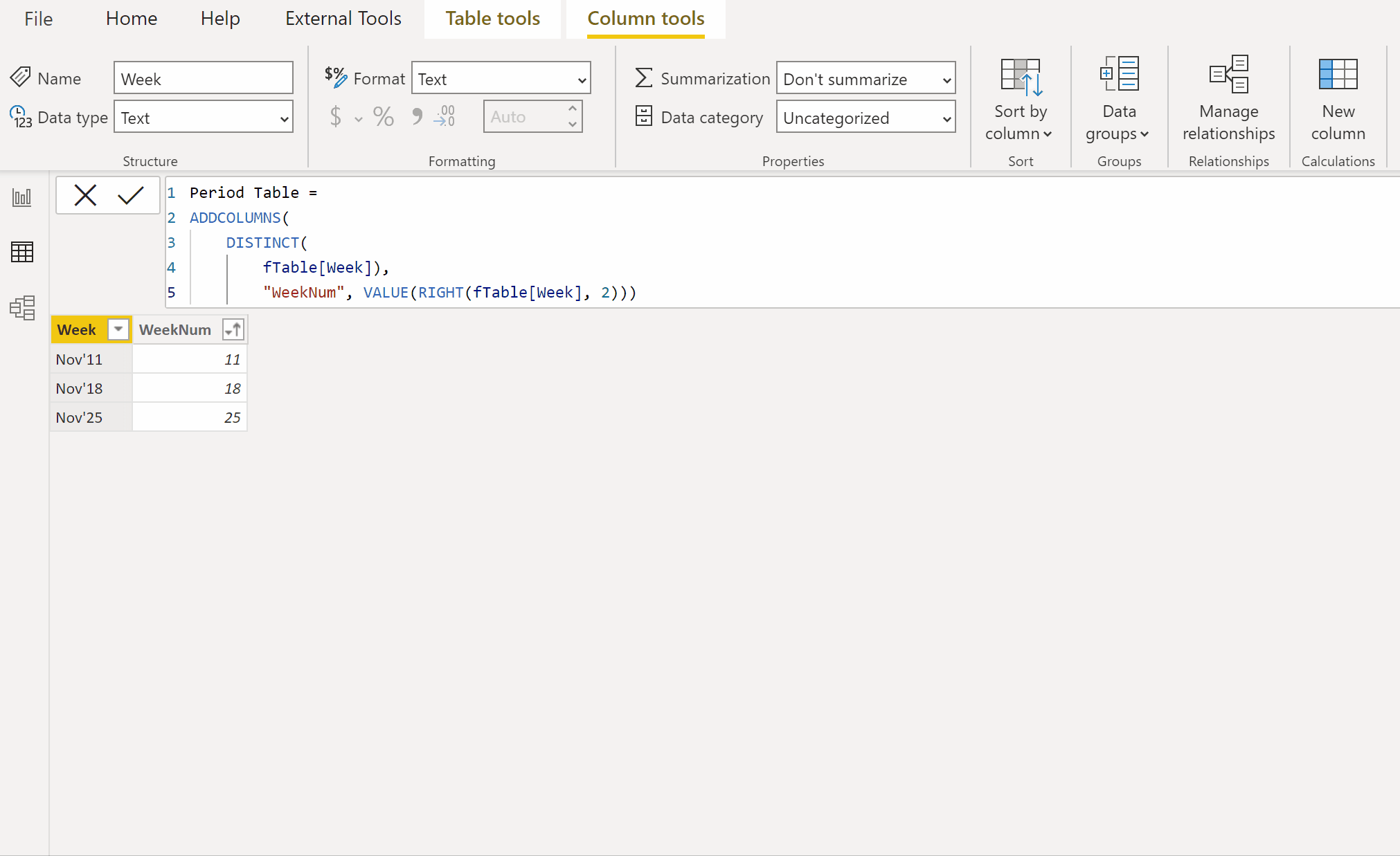 Solved: New table matrix data - Microsoft Fabric Community