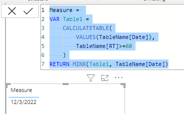 Solved: Need help with DAX ( Return specific date) - Microsoft Fabric ...