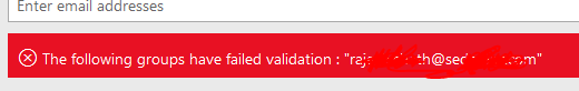 error "Following groups have failed validation" - Microsoft Fabric ...
