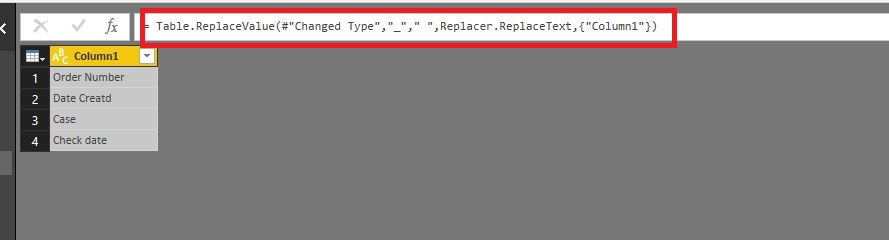Solved: Replace Values in Headers - Microsoft Fabric Community