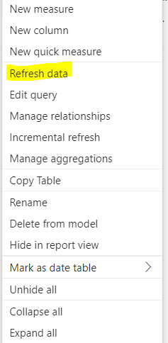 Visuals not updating - queries loading fine - Microsoft Fabric Community