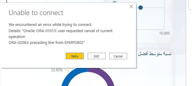 unable to connect - Microsoft Fabric Community