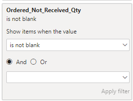Visual filter on measure in matrix behaving unexpe... - Microsoft ...