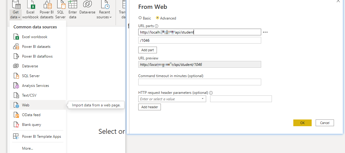 Get data from API and add information from output ... - Microsoft ...