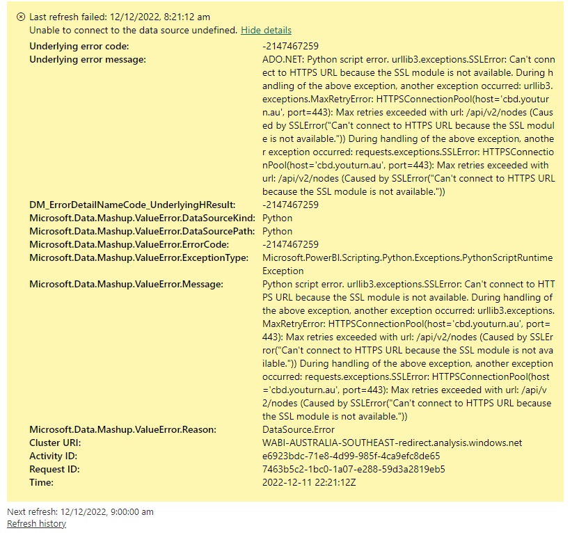 Solved: How to Install & configure Python for the On-premi ...