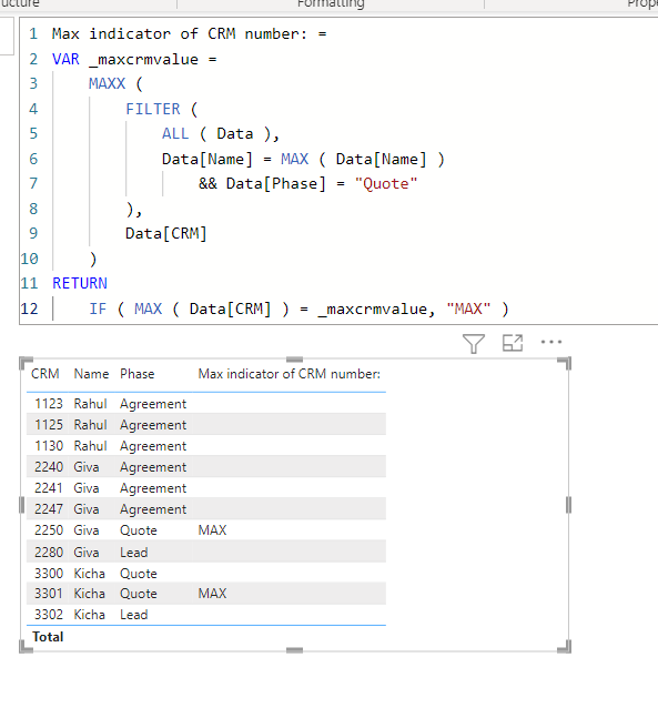 Solved: DAX HELP WITH MAX WITH FEW CONDITIONS - Microsoft Fabric Community