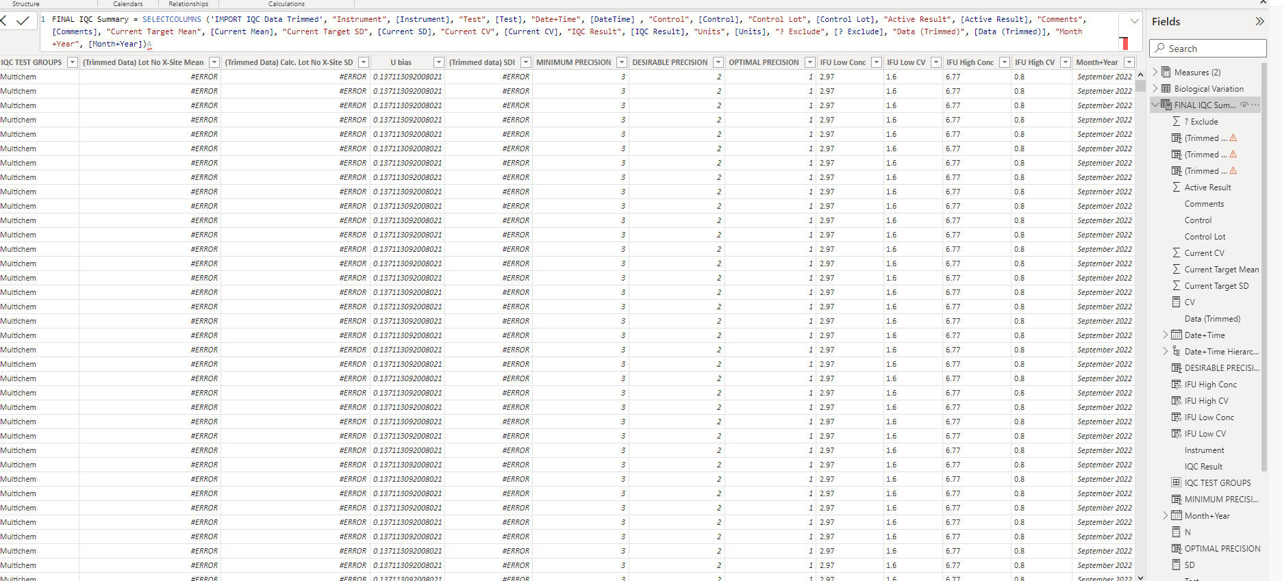 Power BI calculations help - Microsoft Fabric Community