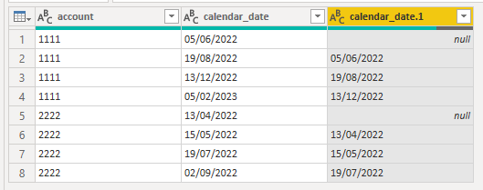 Solved: Max date less than current record date - Microsoft Fabric Community