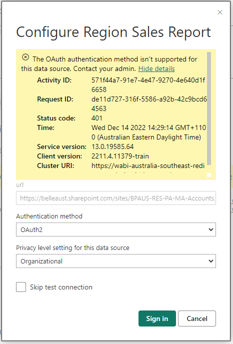 Pipeline & data refresh issues - Microsoft Fabric Community