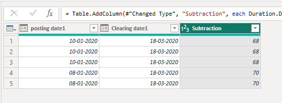 Duration.days returning false values (Power Query) - Microsoft Fabric ...