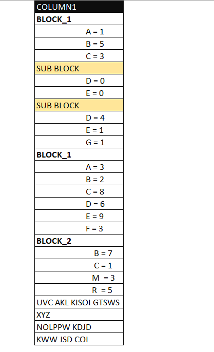 Solved: How to insert string between consecutive rows? - Microsoft ...