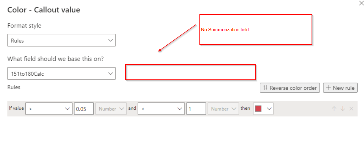 Conditional Formatting of percentages on Card - Microsoft Fabric Community