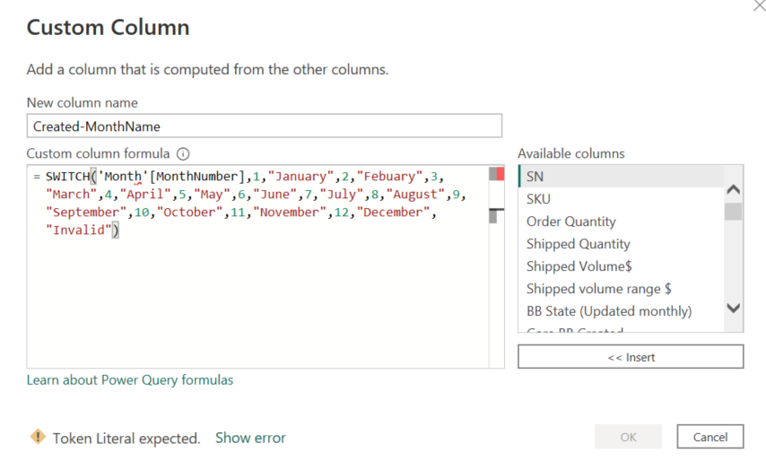 Solved: Replace Number by text - Microsoft Fabric Community