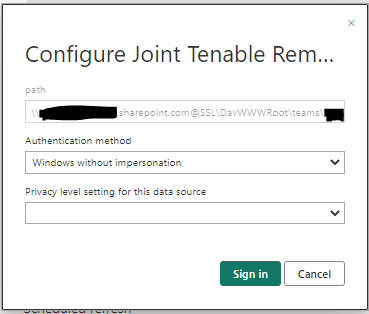 Solved: Scheduled Refresh - Microsoft Fabric Community