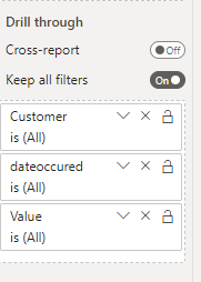 Drill through entire row on stacked bar chart - Microsoft Fabric Community
