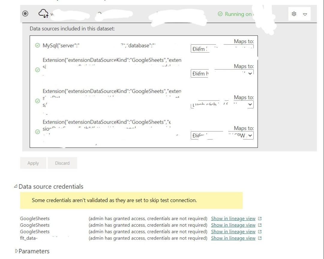Solved: Gateway is running but cannot refresh data - Microsoft Fabric ...