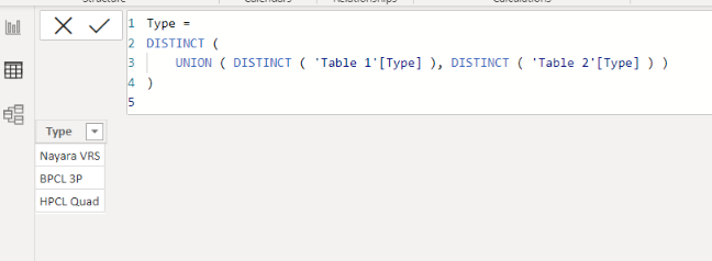 Table Visualization from 2 different tables - Microsoft Fabric Community