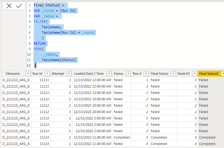 Solved: Sorting And Comparing Row in Power BI - Microsoft Fabric Community