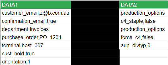 Solved: How to split a column in two tables based on row c ...