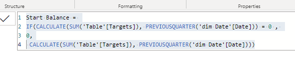 Solved: end / start balance based of mesures - Microsoft Fabric Community