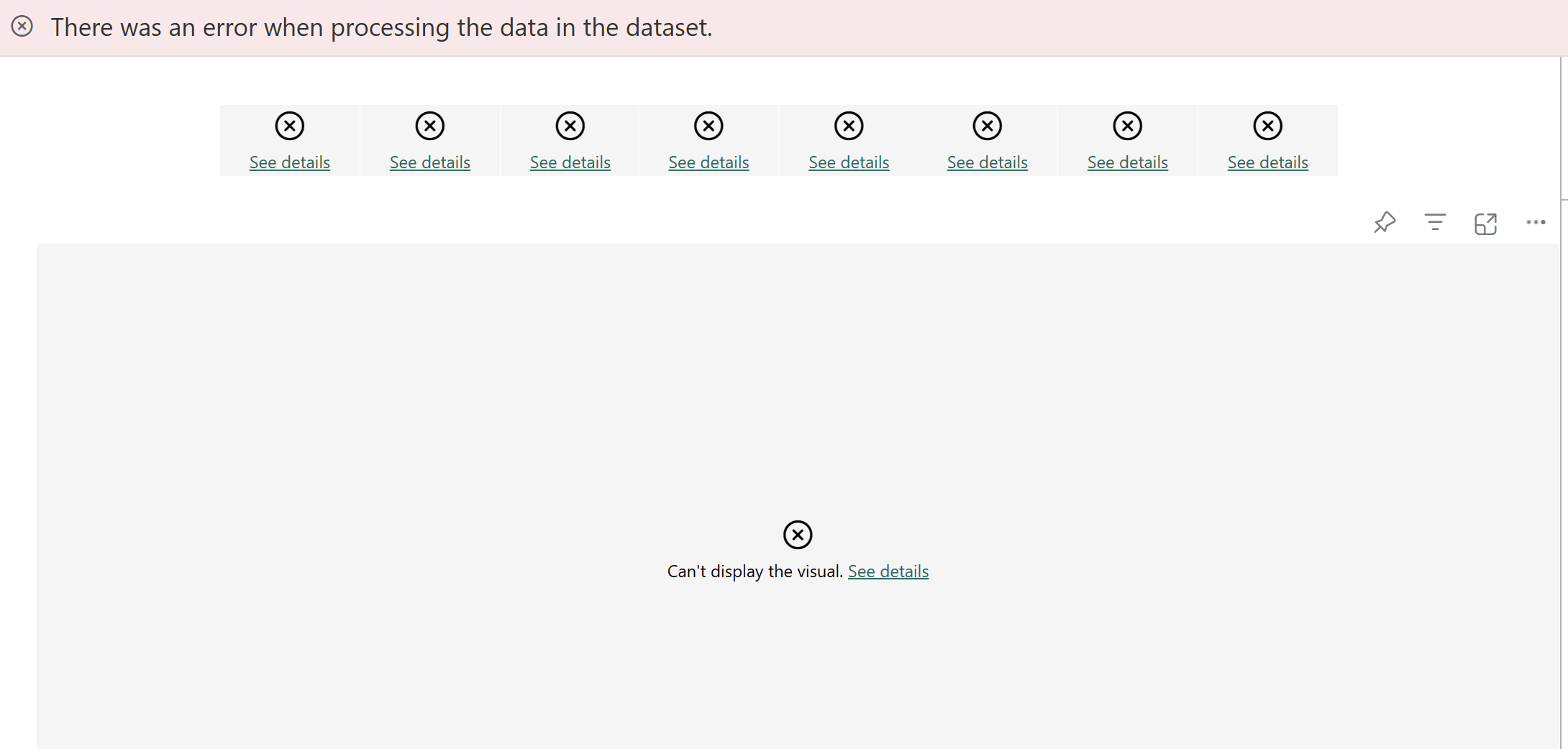 Solved: Error when processing in the dataset - Microsoft Fabric Community