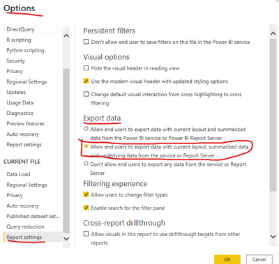 End users unable to export underlying data - Microsoft Fabric Community