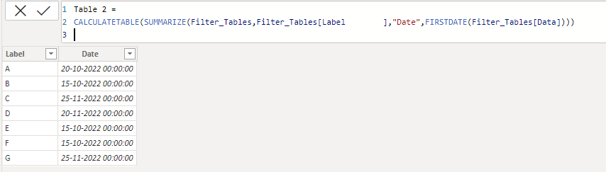Solved: filter a table - Microsoft Fabric Community