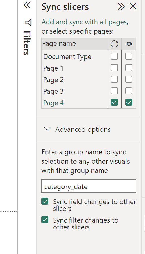 Sync chiclet slicer to a date filter - Microsoft Fabric Community