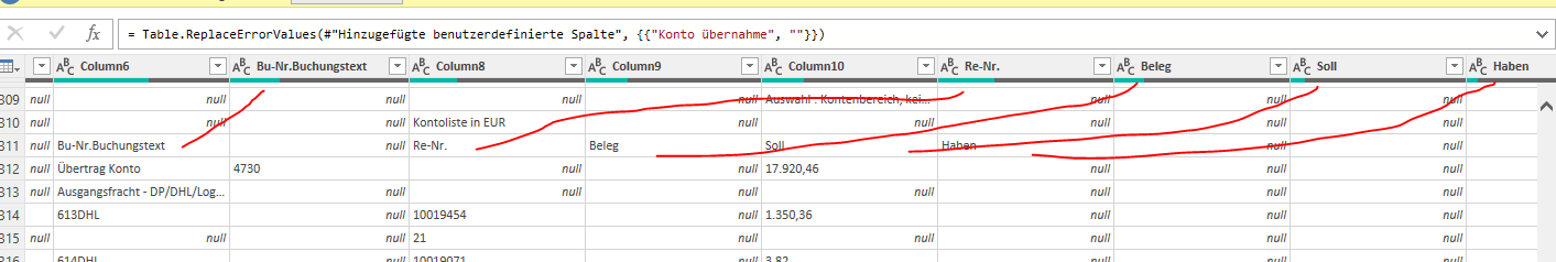 Import tables from PDF is not recognized correctly - Microsoft Fabric ...