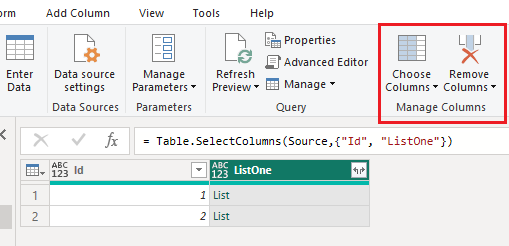 expanding list column to new table - Microsoft Fabric Community