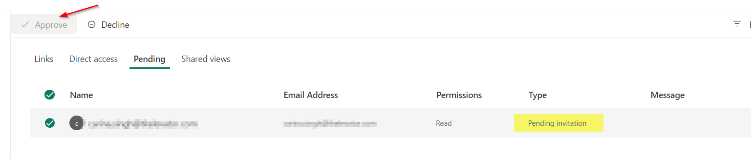 Approve button is disabled for giving the access t... - Microsoft ...