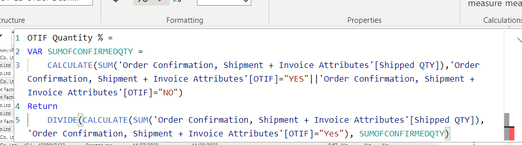 Solved: Total and row is different - Microsoft Fabric Community