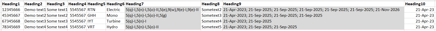 Solved: Split Two Columns into Rows by their Respective De ...