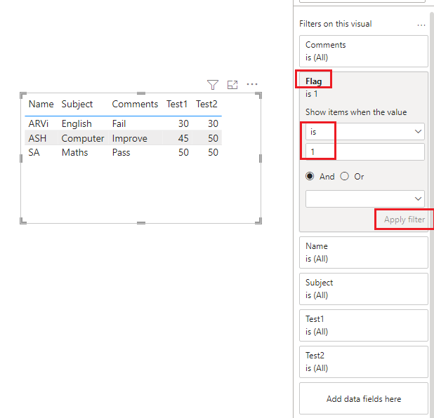 Table Visual - Help - Microsoft Fabric Community