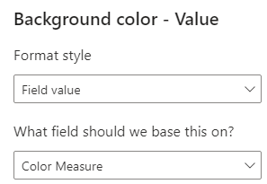 Solved: BACKGROUND COLOR WHEN FILTERING - Microsoft Fabric Community