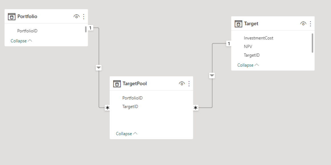 Creating two virtual tables from one target table ... - Microsoft ...