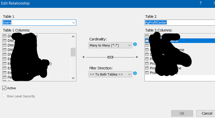 Why is the ‘row level security’ grayed out? Will t... - Microsoft ...