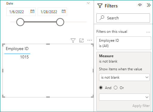 Filtering a user field based on a condition - Microsoft Fabric Community