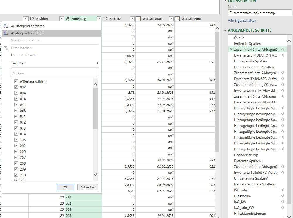 Unwanted change of column type from text to number - Microsoft Fabric ...